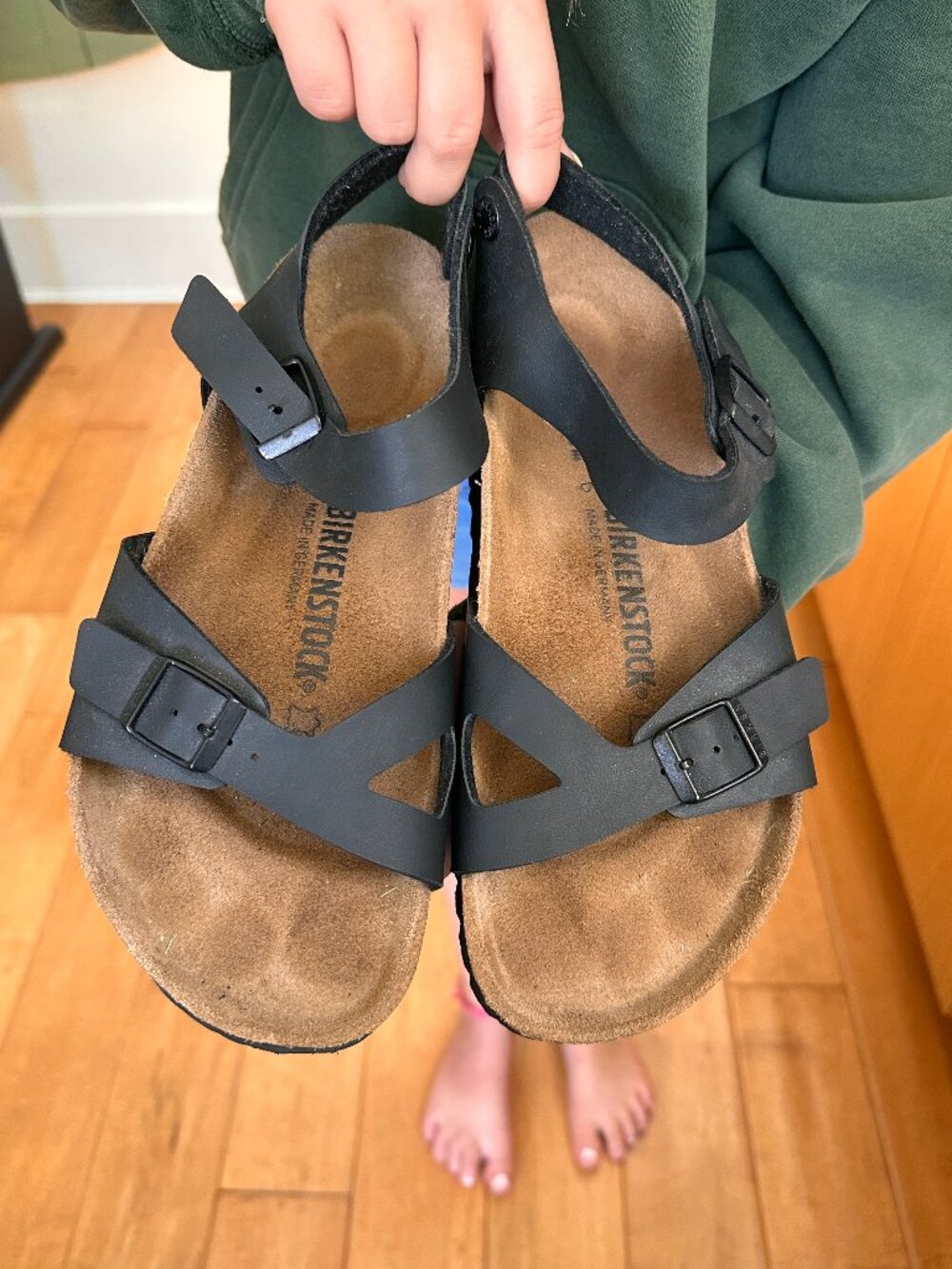 Birkenstock Rio Sandals Black Size 39